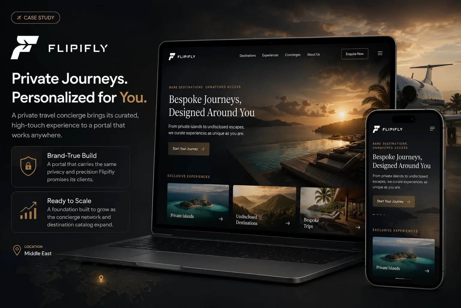 Flipifly — Web Portal with Mobile Responsiveness