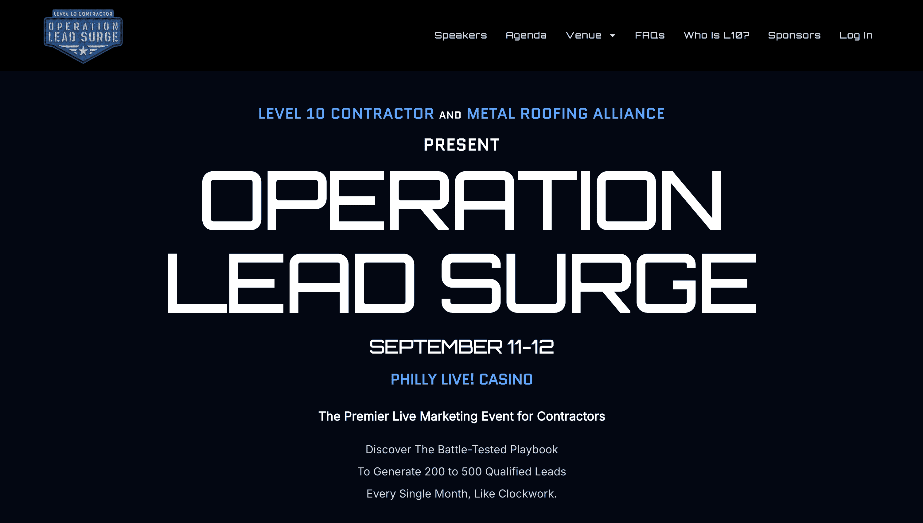 Operation Lead Surge screenshot